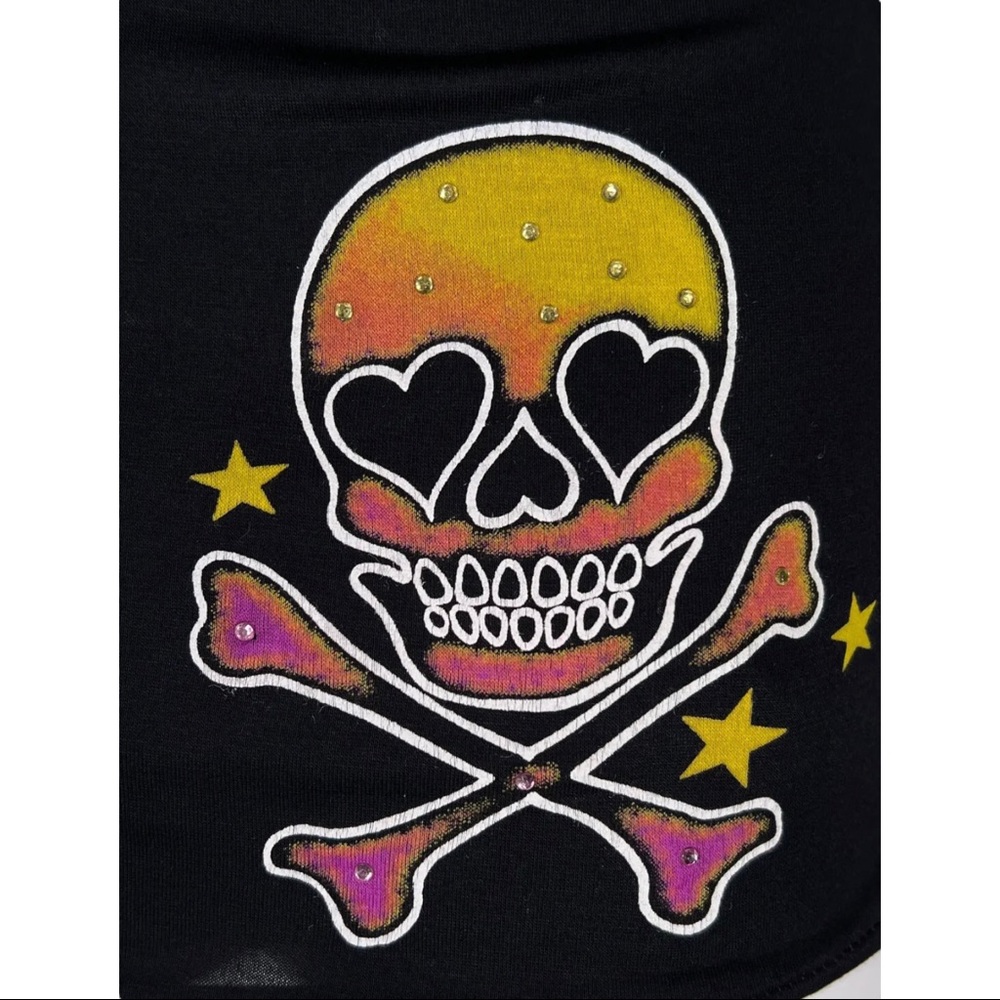 Sinful By Affliction Women's T-shirt Vertigo Biker Tattoo - Picture 7 of 11
